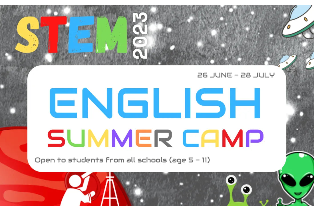 STEM English Summer Camp 2023 cover artwork