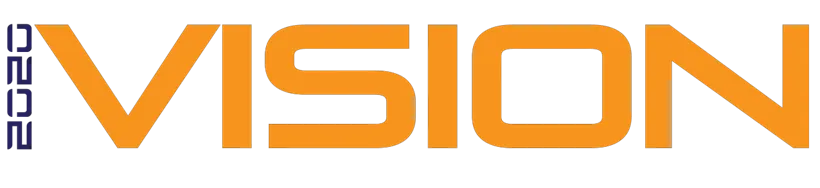 2020 Vision lettering