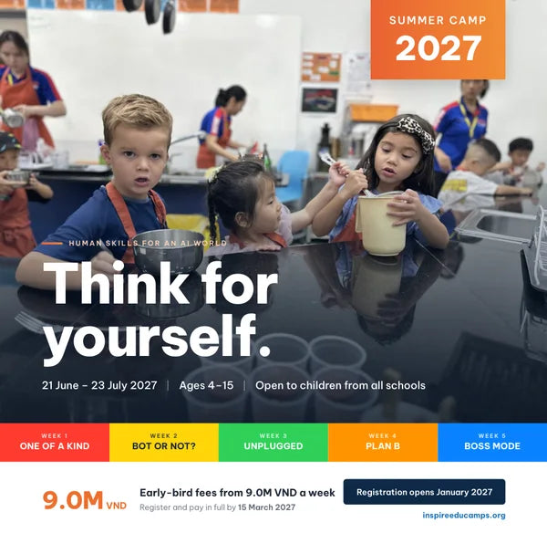 Cover of the Summer Camp 2027 brochure